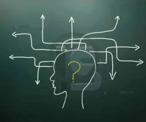 Ilustração representando a capacidade de resolução de problemas e tomada de decisão.