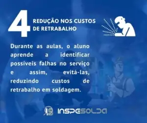 Redução nos custos de retrabalho