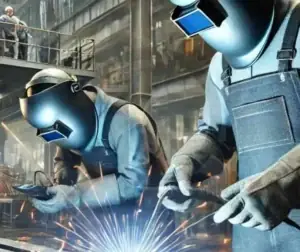 Empresas De Solda 4 Treinamento contínuo para soldados em ambiente industrial.
