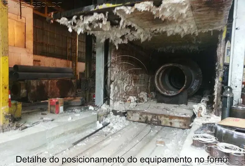 Acompanhamento do tratamento térmico de alívio de tensões
