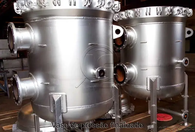 Plano de inspeção e qualificação de soldagem para vasos de pressão