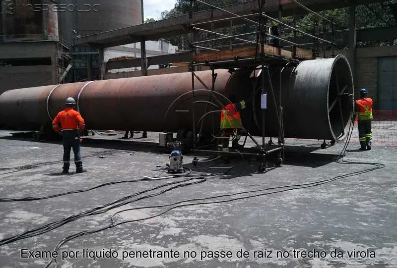 Recuperação por soldagem de virola de forno: vista geral do projeto