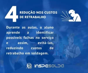 Redução nos custos de Retrabalho