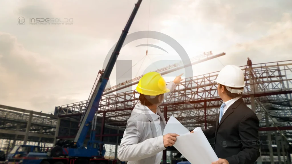 Engenheiros e técnicos discutindo soluções para melhorar processos industriais e reduzir desperdícios e retrabalho.
